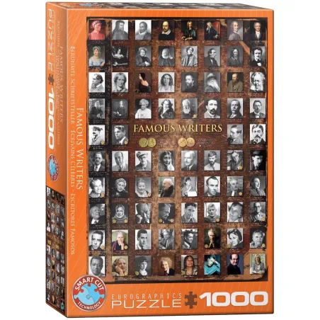 Znani Pisarze Puzzle 1000 Elementów 10+ Znani Pisarze Puzzle 1000 Elementów 10+