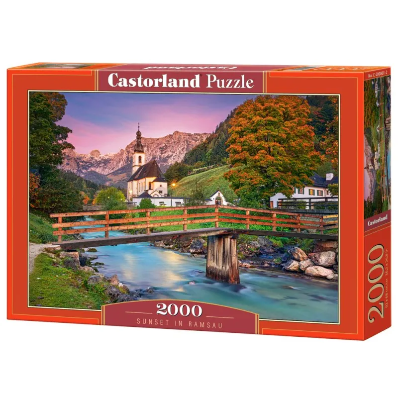 ZACHÓD SŁOŃCA W RAMSAU PUZZLE 2000 ELEMENTÓW 14+