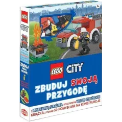 ZBUDUJ SWOJĄ PRZYGODĘ LEGO CITY FIGURKA STRAŻAKA + STRAŻ POŻARNA