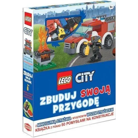 ZBUDUJ SWOJĄ PRZYGODĘ LEGO CITY FIGURKA STRAŻAKA + STRAŻ POŻARNA
