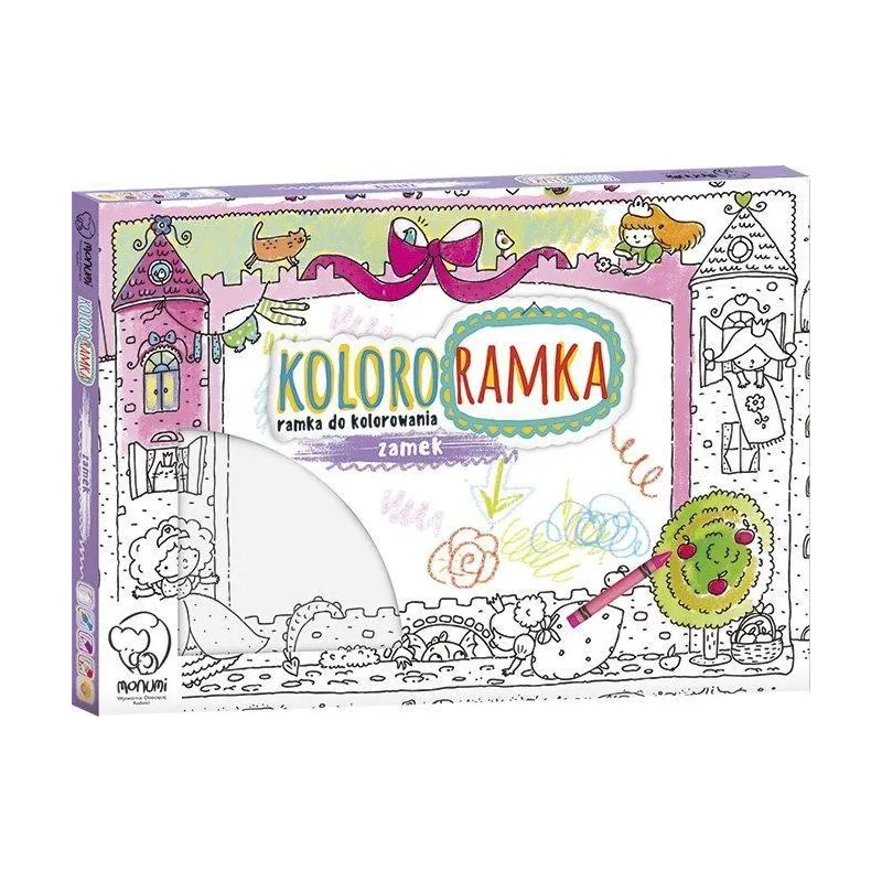 ZAMEK KOLORORAMKA 3D MONUMI 3+