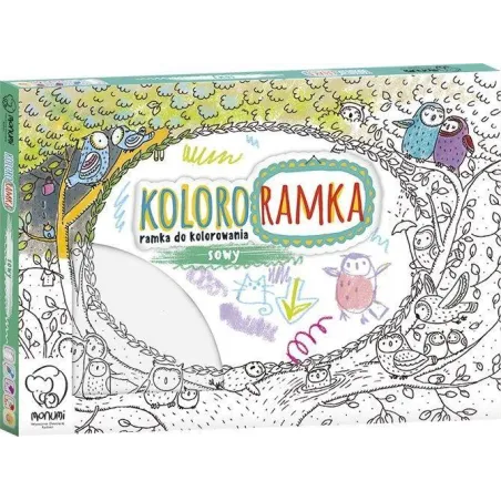 SOWY KOLORORAMKA 3D MONUMI 3+