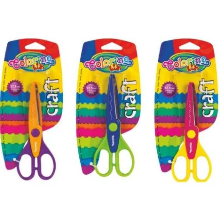 Nożyczki Dekoracyjne Colorino Kids 12,5 Cm Nożyczki Dekoracyjne Colorino Kids 12,5 Cm