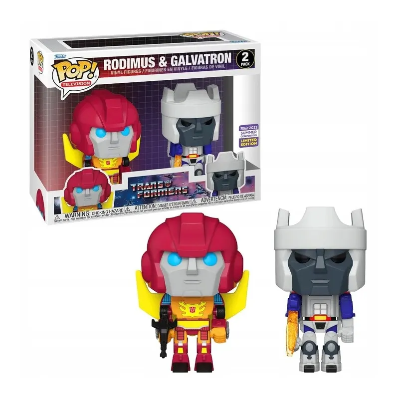 FUNKO POP! FIGURKA KOLEKCJONERSKA TRANSFORMERS: RODIMUS & GALVATRON 2