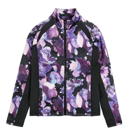 BLUZA DZIEWCZĘCA ROZPINANA W KWIATY 134 CM COOL CLUB SPORT