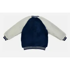 Bluza Chłopięca Rozpinana Granatowo-Szara 128 Cm Cool Club