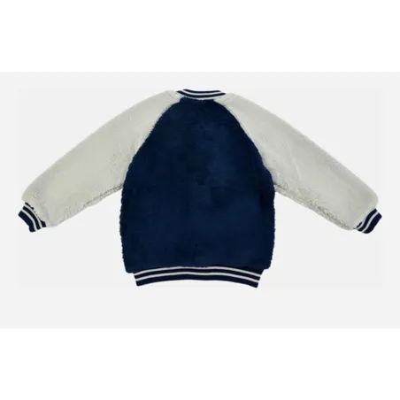 Bluza Chłopięca Rozpinana Granatowo-Szara 128 Cm Cool Club