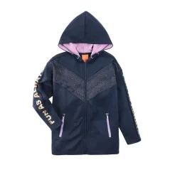 Bluza Dziewczęca Z Kapturem Rozpinana Granatowa Fun As Always 170 Cm Cool Club Sport