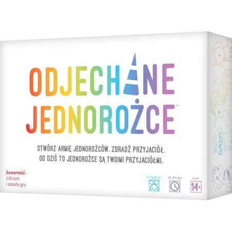 ODJECHANE JEDNOROŻCE GRA KARCIANA 14+