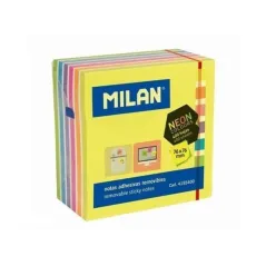 KARTECZKI SAMOPRZYLEPNE NEON MILAN