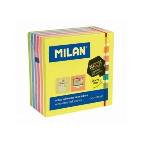 KARTECZKI SAMOPRZYLEPNE NEON MILAN