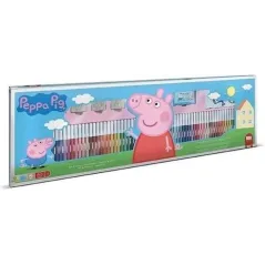 ŚWINKA PEPPA MEGAZESTAW DO KOLOROWANIA 96 ELEMENTÓW
