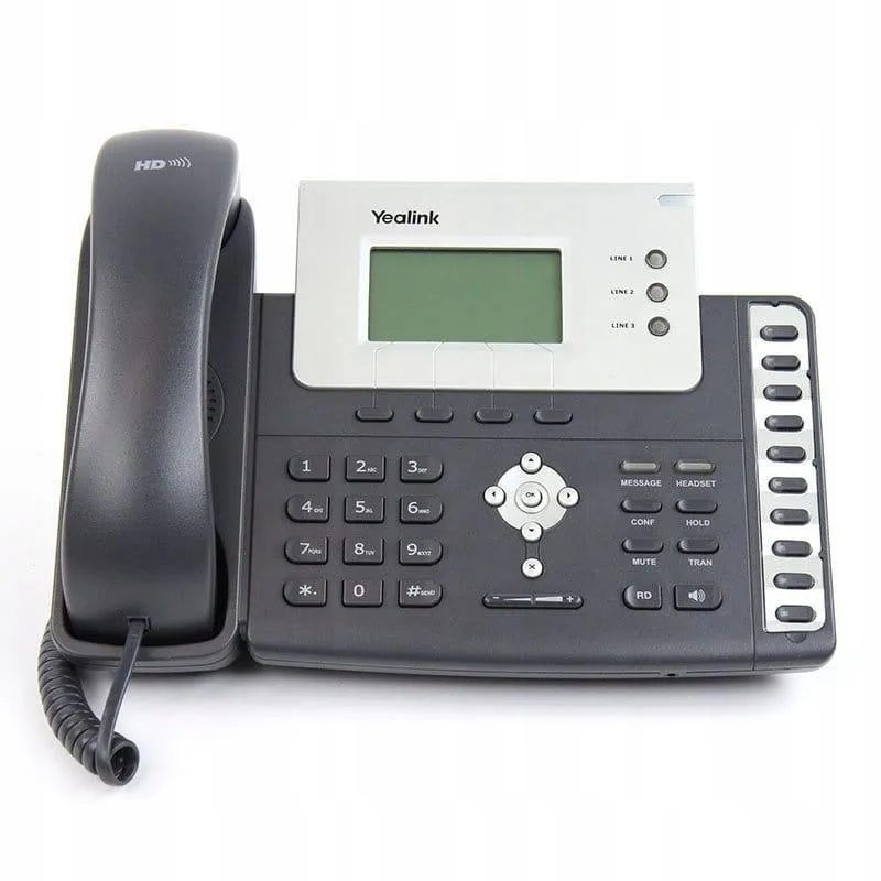 TELEFONY VOIP IP POE LCD YEALINK SIP-T26P UŻYWANY
