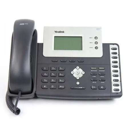 TELEFONY VOIP IP POE LCD YEALINK SIP-T26P UŻYWANY