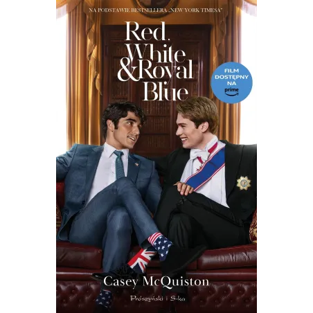 Red White  Royal Blue okładka filmowa Casey McQuiston