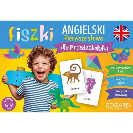 Angielski. Pierwsze Słowa Dla Przedszkolaka. Fiszki