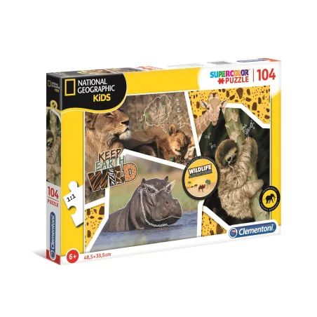 POSZUKIWACZE PRZYGÓD NATIONAL GEOGRAPHIC KIDS PUZZLE 104 ELEMENTY 6+