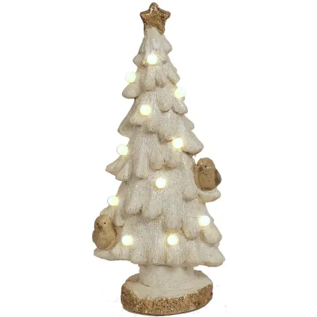CHOINKA DEKORACYJNA  LED 53,5CM Z GOŁĄBKAMI