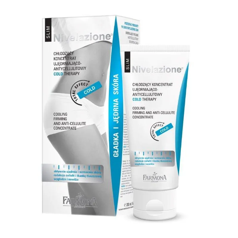 CHŁODZĄCY KONCENTRAT UJĘDRNIAJĄCO-ANTYCELLULITOWY 200 ML FARMONA NIVELAZIONE COLD THERAPY