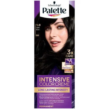 KREM KOLORYZUJĄCY N1 - CZERŃ PALETTE INTENSIVE COLOR CREME