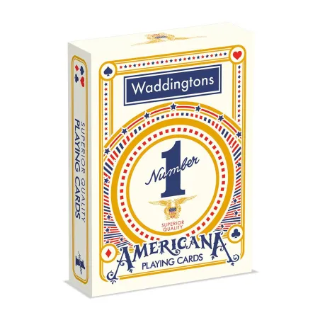 KARTY DO GRY WADDINGTONS NUMBER 1 AMERICANA 4+