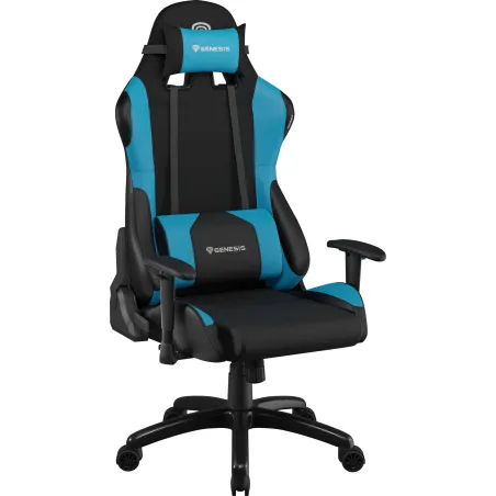 FOTEL GAMINGOWY DLA GRACZA GENESIS NITRO 550 CZARNO-NIEBIESKI