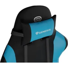 FOTEL GAMINGOWY DLA GRACZA GENESIS NITRO 550 CZARNO-NIEBIESKI