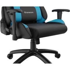 FOTEL GAMINGOWY DLA GRACZA GENESIS NITRO 550 CZARNO-NIEBIESKI