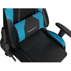 FOTEL GAMINGOWY DLA GRACZA GENESIS NITRO 550 CZARNO-NIEBIESKI