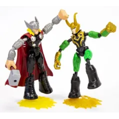 AVENGERS BEND AND FLEX FIGURKI 15 CM THOR I LOKI Z AKCESORIAMI 4+