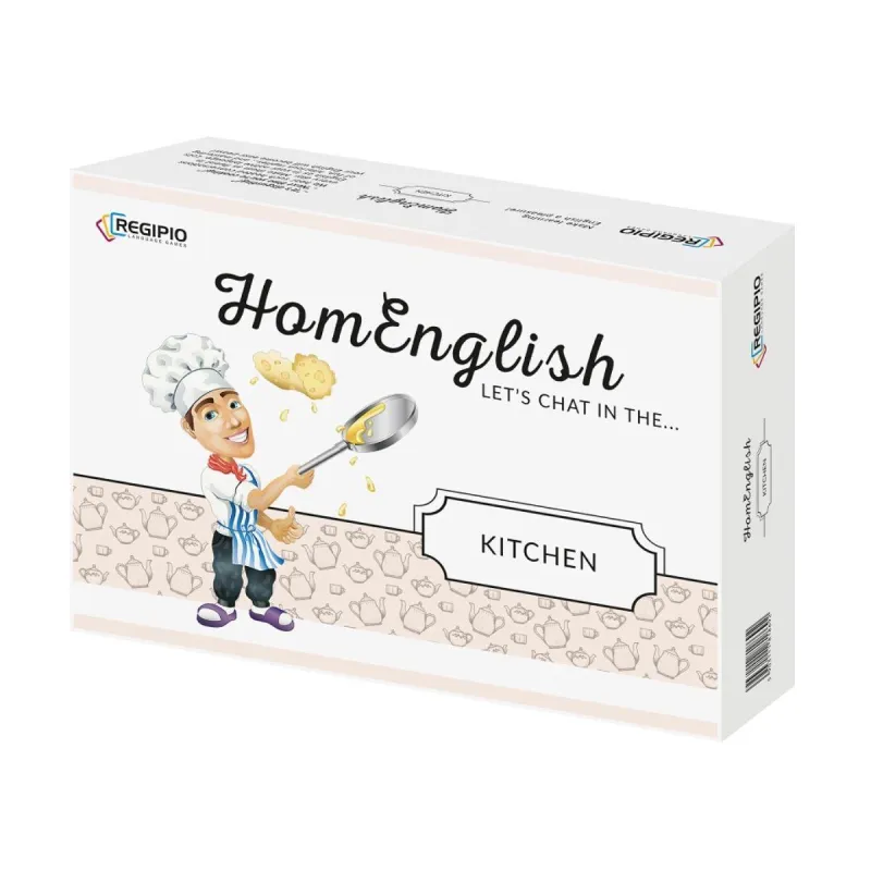 HOMENGLISH LET'S CHAT IN KITCHEN GRA EDUKACYJNA 10+