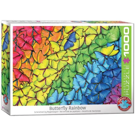 Kolorowe Motyle Puzzle 1000 Elementów 10+ Kolorowe Motyle Puzzle 1000 Elementów 10+