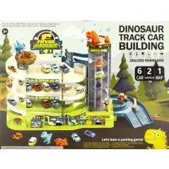 PARK DINOZAURÓW DLA SAMOCHODÓW INTERAKTYWNY Z WINDĄ MEGA CREATIVE 3+