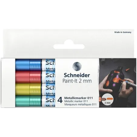 Marker Akrylowy Paint-It Metallic 4 Kolory Marker Akrylowy Paint-It Metallic 4 Kolory