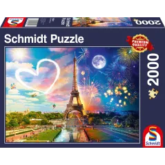 DZIEŃ I NOC PARYŻ PUZZLE 2000 ELEMENTÓW 14+