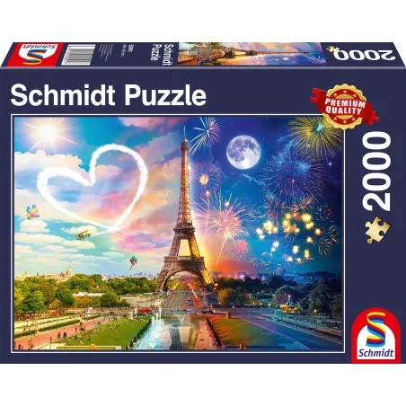 DZIEŃ I NOC PARYŻ PUZZLE 2000 ELEMENTÓW 14+