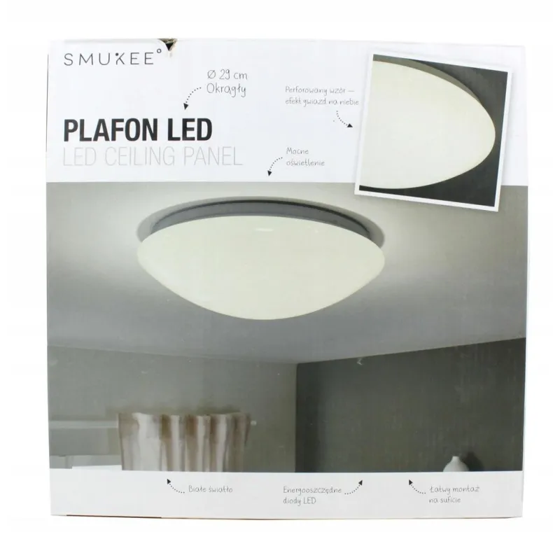 PLAFON LAMPA LED 13W OKRĄGŁY 29 CM