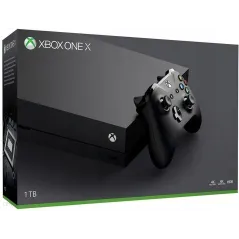 KONSOLA MICROSOFT XBOX ONE X 1TB + PAD CZARNA