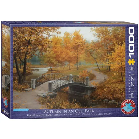 Jesień W Starym Parku Puzzle 1000 Elementów 10+