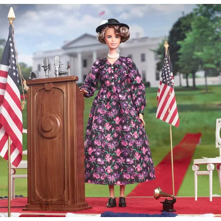 Lalka Barbie Kolekcjonerska Eleanor Roosevelt 3+