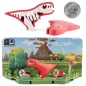 Magnetyczny Dinozaur Ze Szkieletem Puzzle 3D 3+ Magnetyczny Dinozaur Ze Szkieletem Puzzle 3D 3+