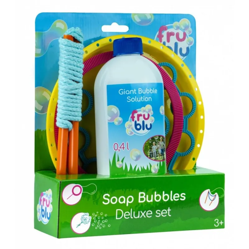 ZESTAW DO BANIEK MYDLANYCH FRU BLU DELUX + PŁYN TM TOYS 3+