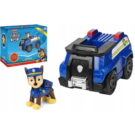 PSI PATROL CHASE POJAZD RADIOWÓZ + FIGURKA 3+