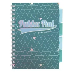 KOŁOZESZYT W KRATKĘ 100 KARTEK B5 PUKKA PAD