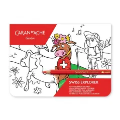 POCZTÓWKI DO KOLOROWANIA CARAN D'ACHE