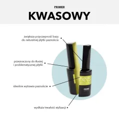 Primer Kwasowy Do Manicure Hybrydowego Neess 8 Ml