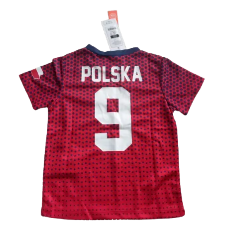 Koszulka Dziecięca Dla Kibica Numer 9 Polska 92 Cm Cool Club