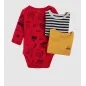 Bawełniane Body Chłopięce Z Długim Rękawem 3 Pack 62 Cm Cool Club Bawełniane Body Chłopięce Z Długim Rękawem 3 Pack 62 Cm Cool Club