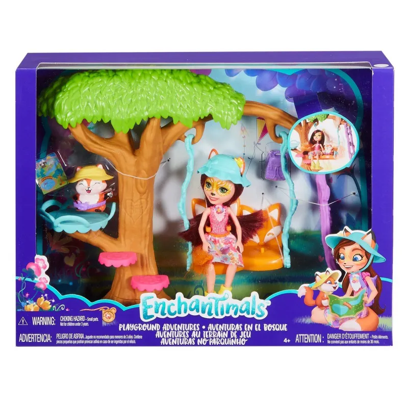 ENCHANTIMALS ZESTAW PLACYK ZABAW