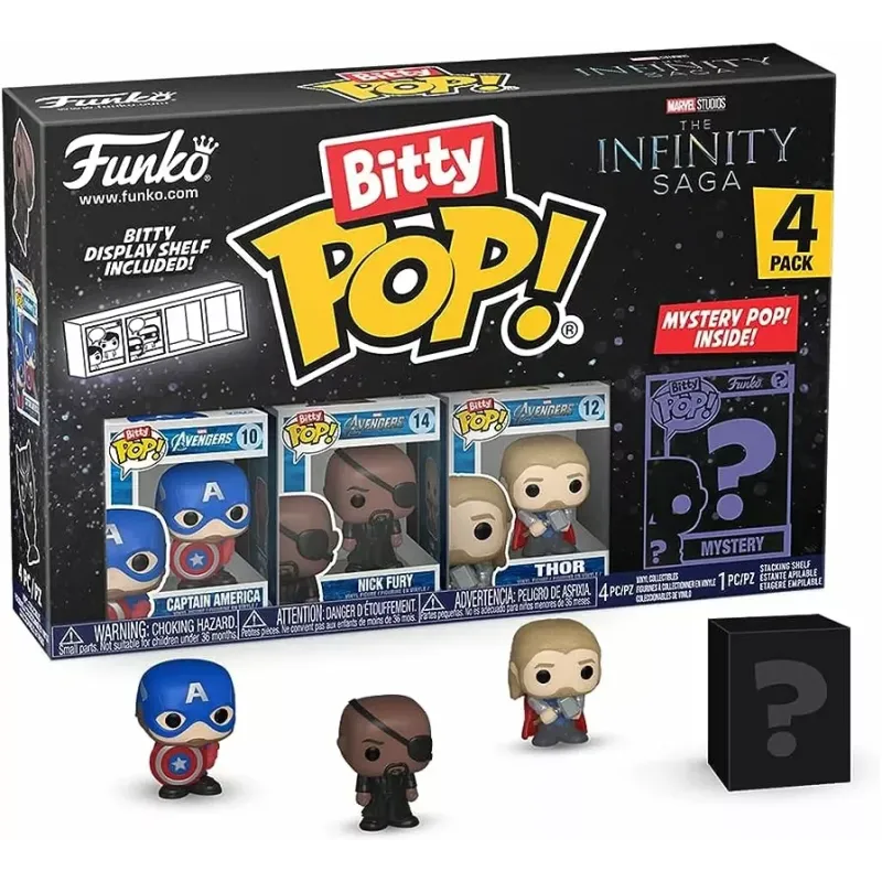 FUNKO POP! FIGURKA KOLEKCJONERSKA MARVEL INFINITY SAGA: CAPITAN AMERICA NICK FURY THOR